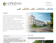 Tablet Screenshot of horineves.cz